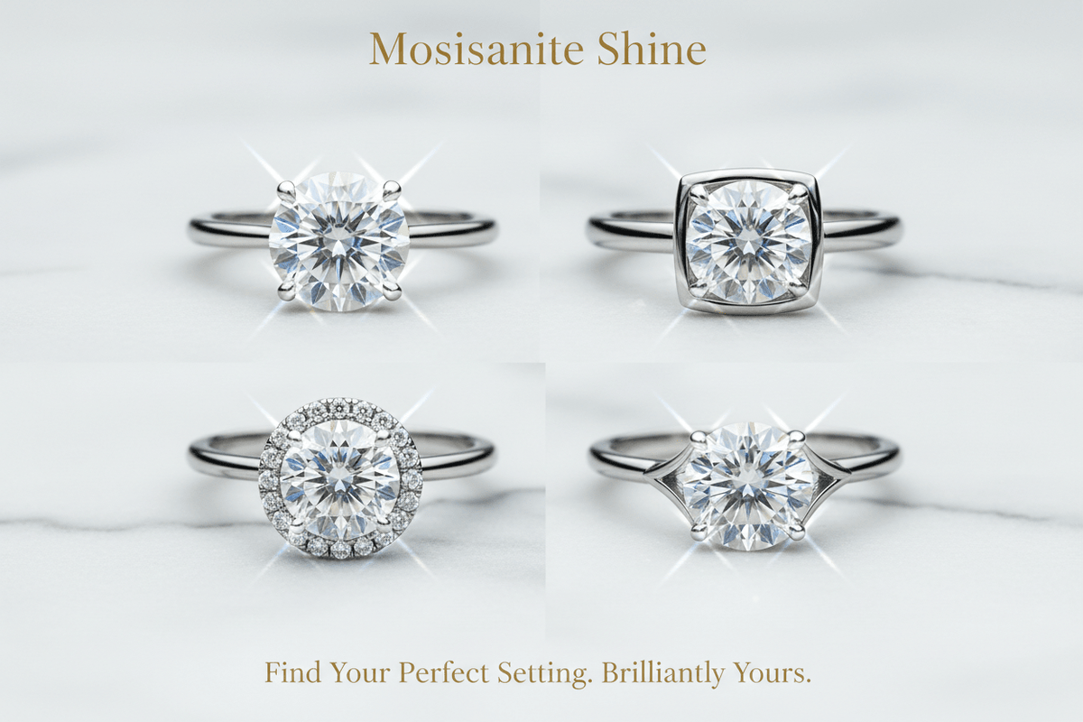 14K vs. 18K Gold for Moissanite: What's the Real Difference? - Moissanite Shine