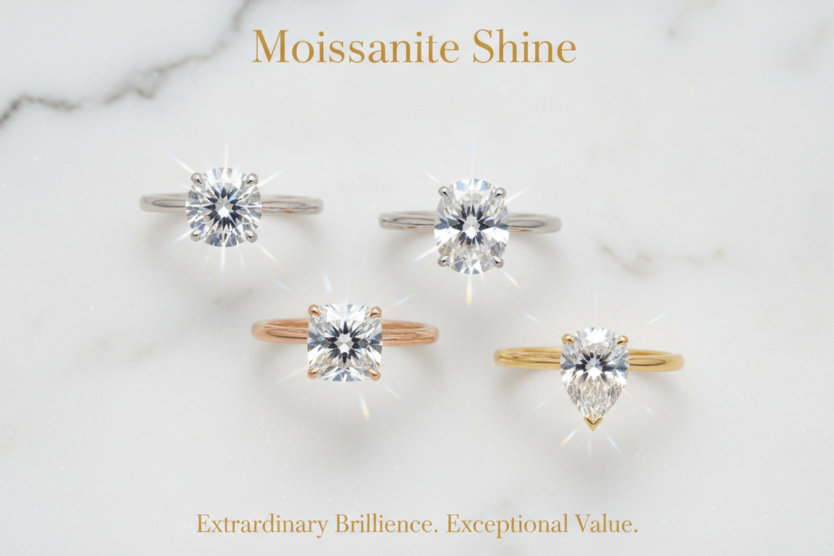 Best Moissanite Rings Under $1,000: The Sweet Spot for Brilliant Value - Moissanite Shine