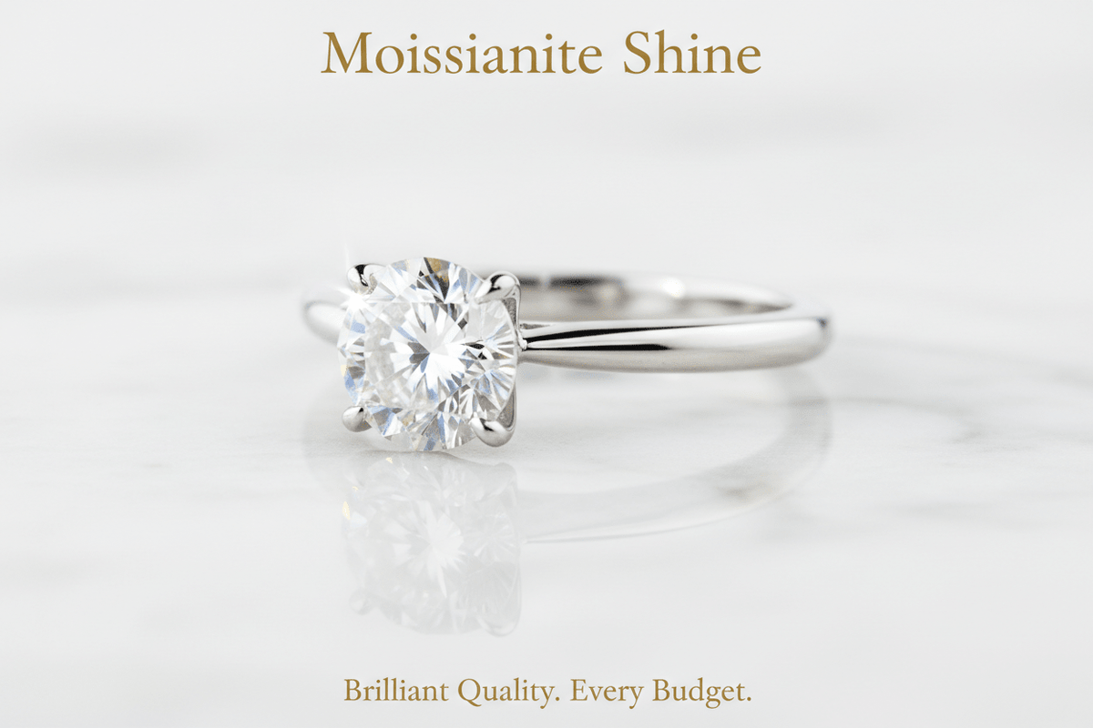Best Moissanite Rings Under $500: Brilliant Quality at Every Budget - Moissanite Shine