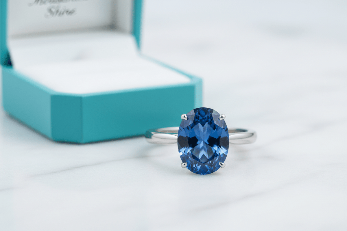 Blue Moissanite: The Complete Guide - Moissanite Shine
