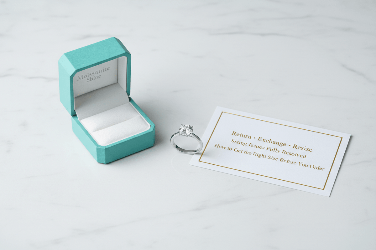 Can I Return or Exchange My Moissanite Ring If It Doesn't Fit? - Moissanite Shine