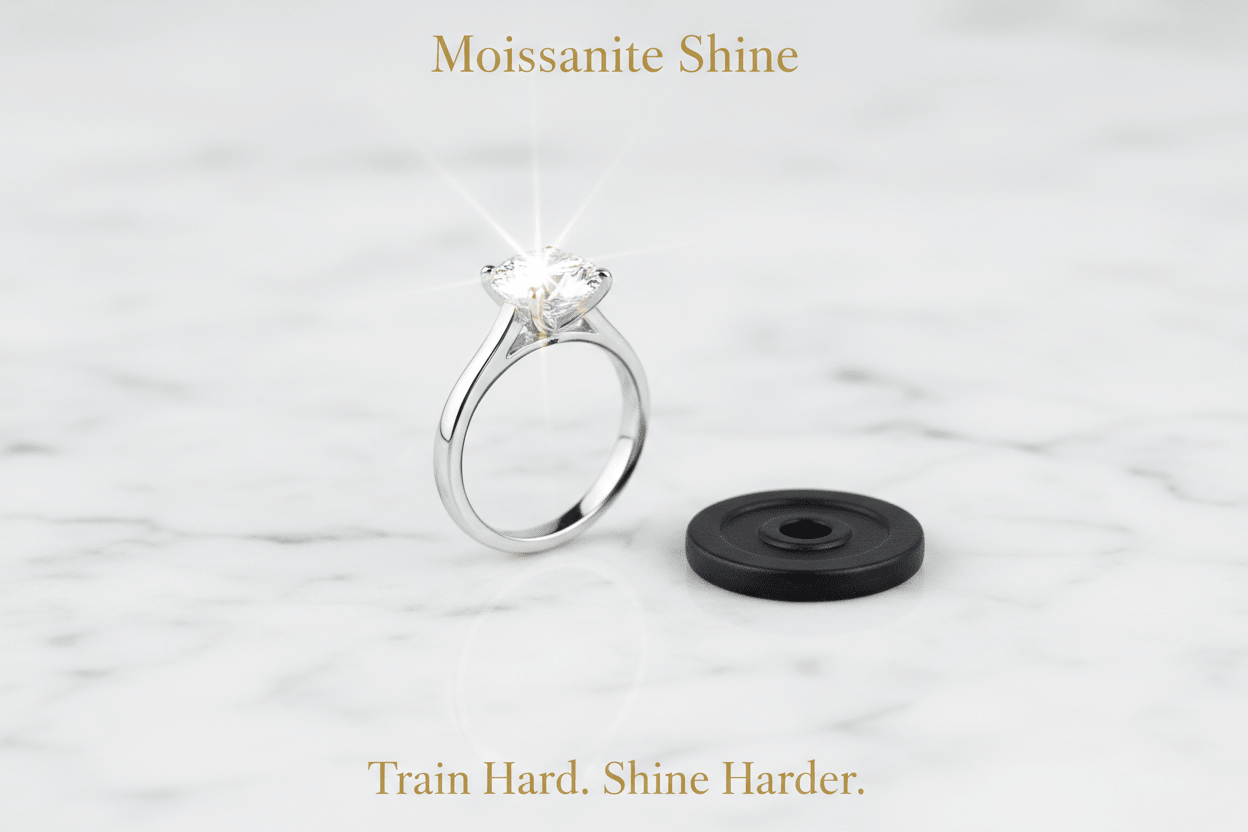 Can I Wear Moissanite to the Gym? An Honest Guide for Active Wearers - Moissanite Shine