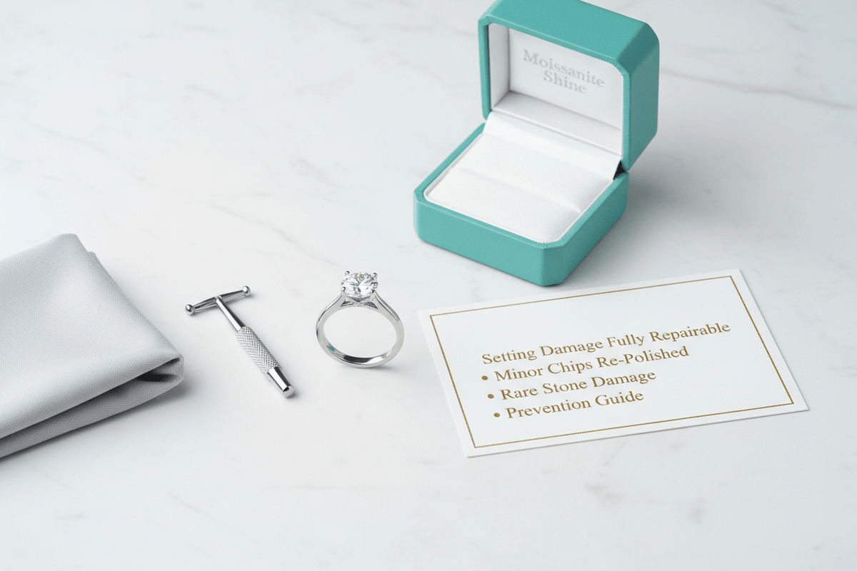 Can Moissanite Be Repaired If Damaged? The Honest Guide - Moissanite Shine
