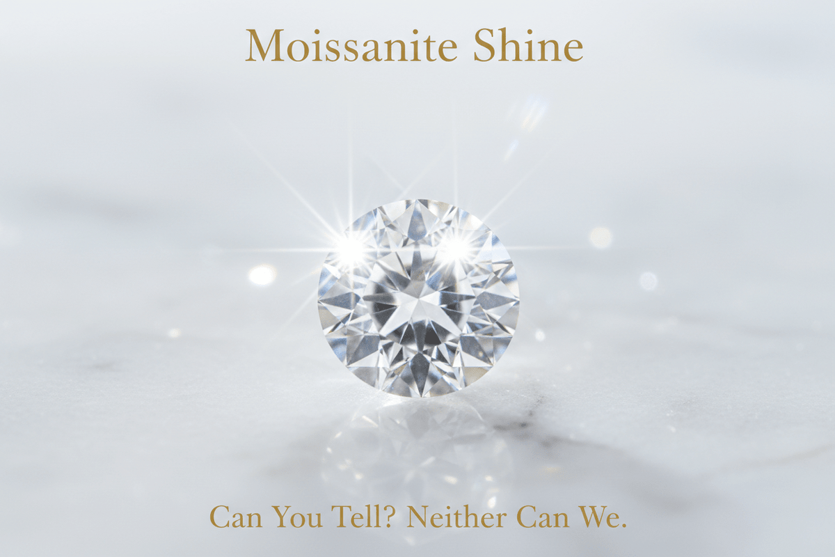 Can You Tell Moissanite from Diamond with the Naked Eye? The Honest Answer - Moissanite Shine