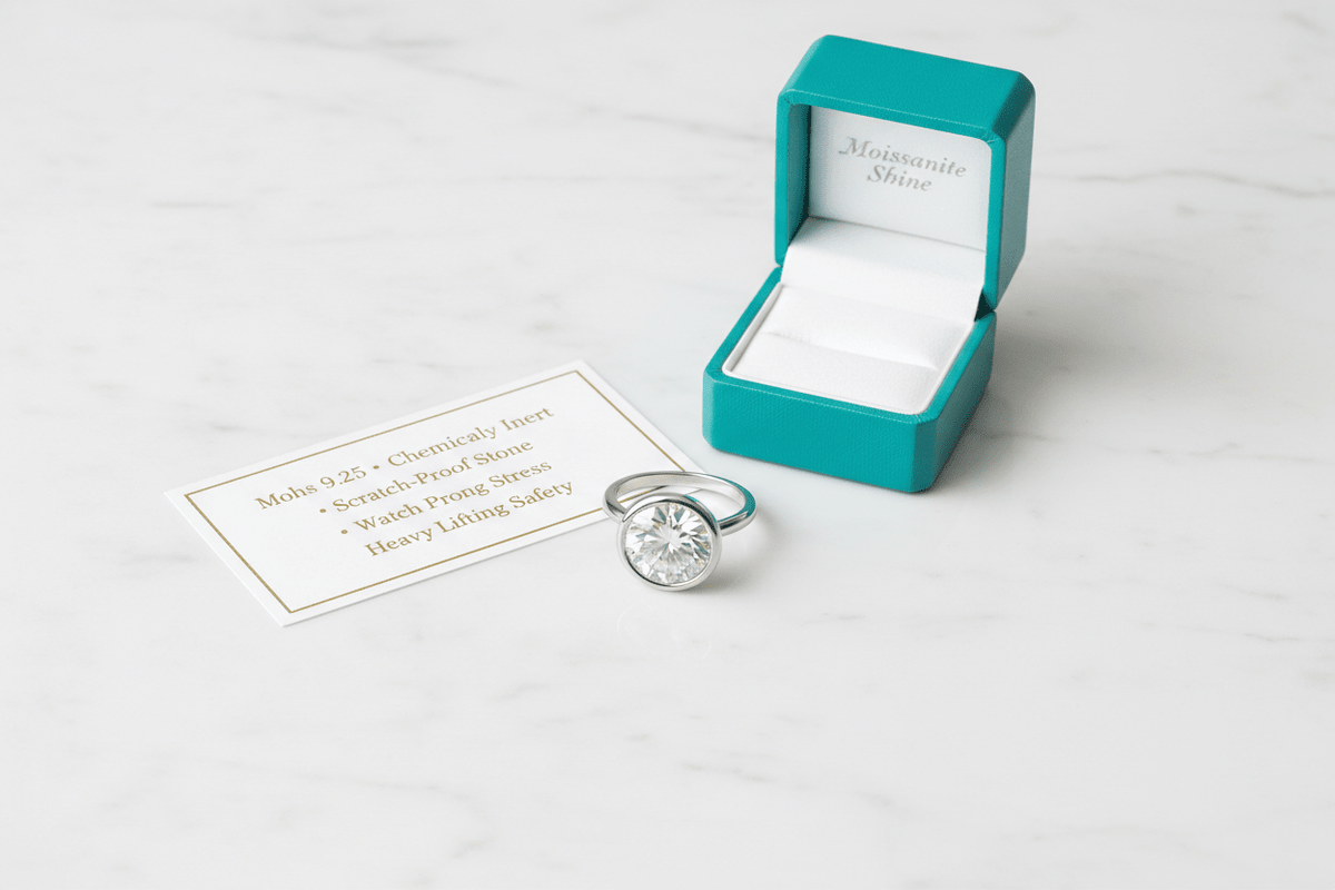 Can You Wear Moissanite at the Gym? The Complete Active Lifestyle Guide - Moissanite Shine