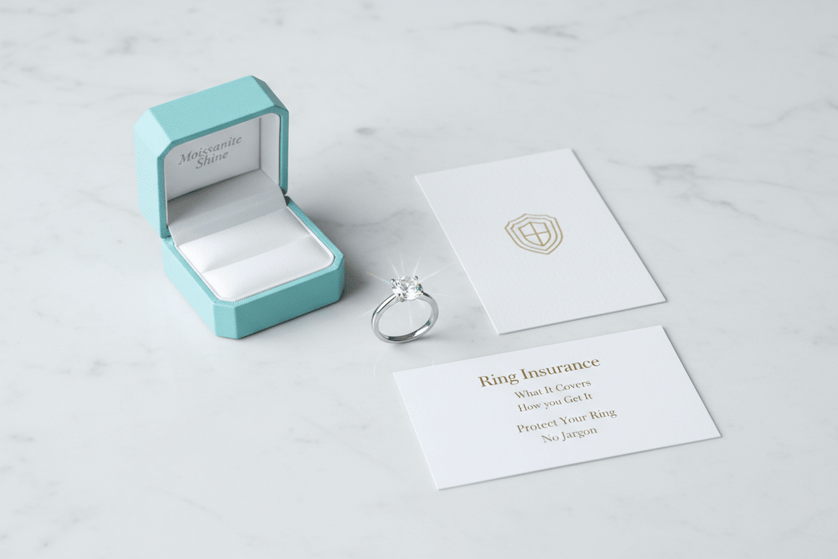 Engagement Ring Insurance: Do You Need It and How Does It Work - Moissanite Shine
