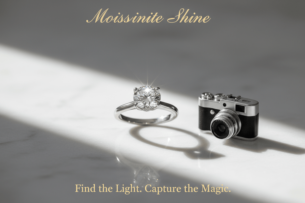 Engagement Ring Photography: How to Make Your Moissanite Shine in Every Photo - Moissanite Shine