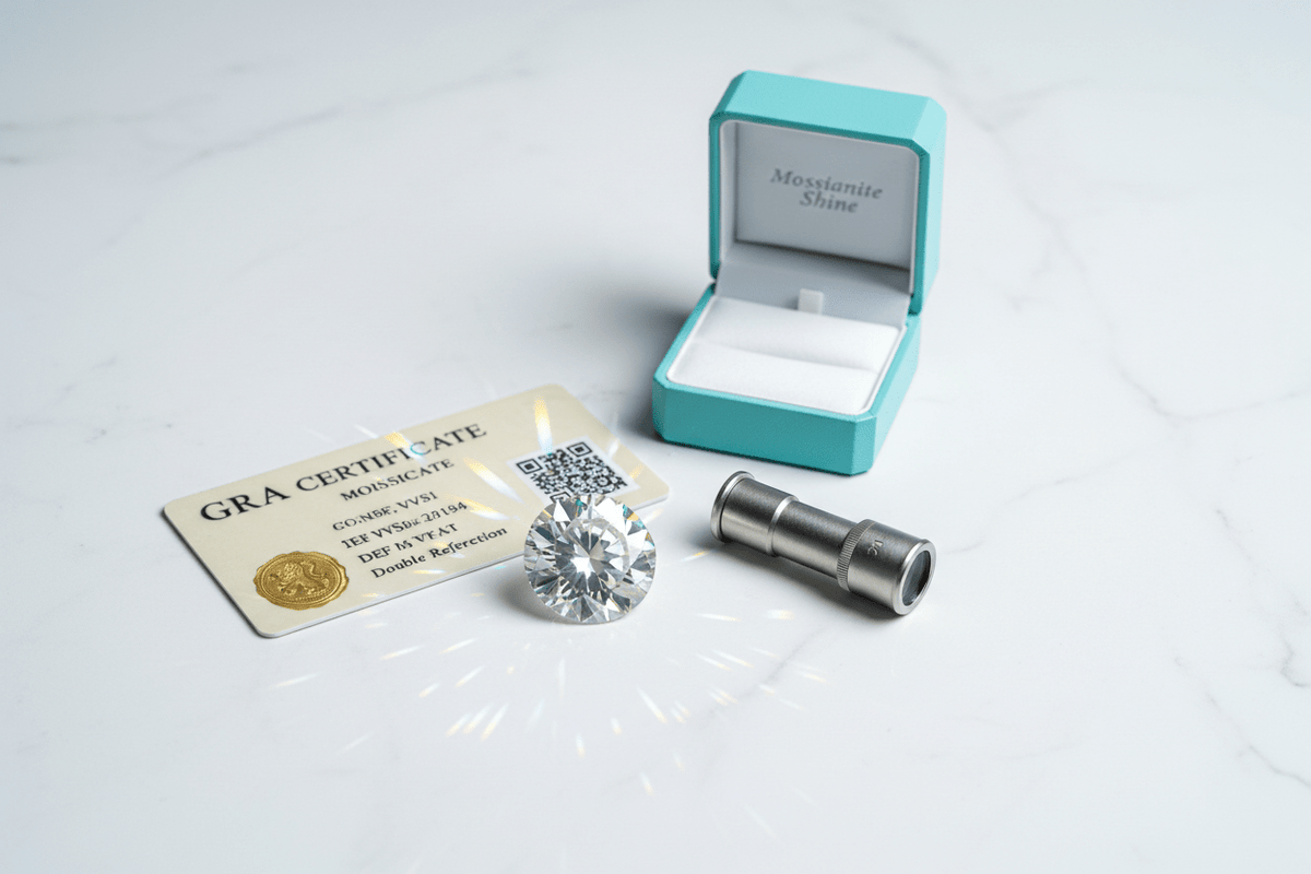 How Do I Know If My Moissanite Is Real? A Post-Purchase Verification Guide - Moissanite Shine