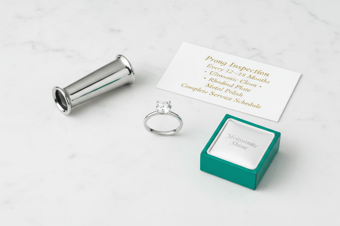 How Often Should I Have My Moissanite Ring Professionally Serviced? - Moissanite Shine