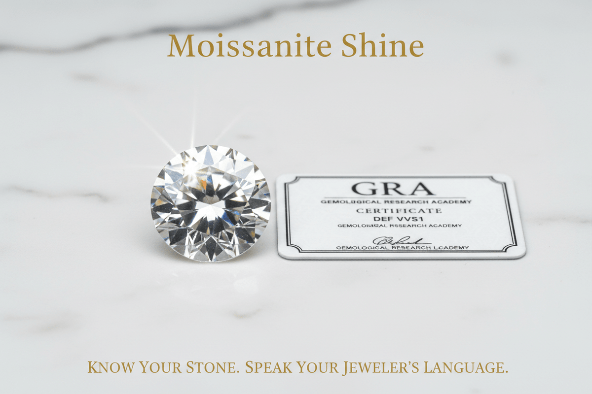 How to Explain Moissanite to a Jeweler Who Doesn't Know It - Moissanite Shine