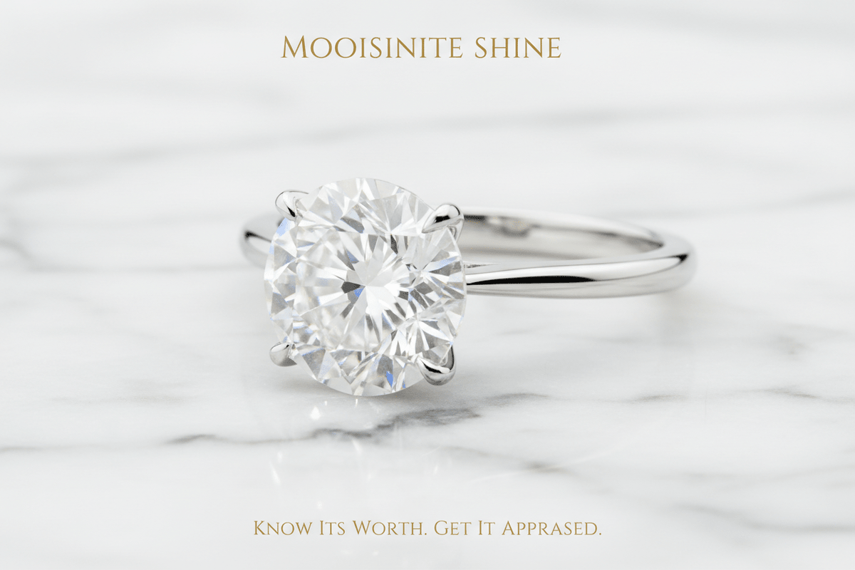 How to Get a Moissanite Ring Appraised: The Complete Guide - Moissanite Shine