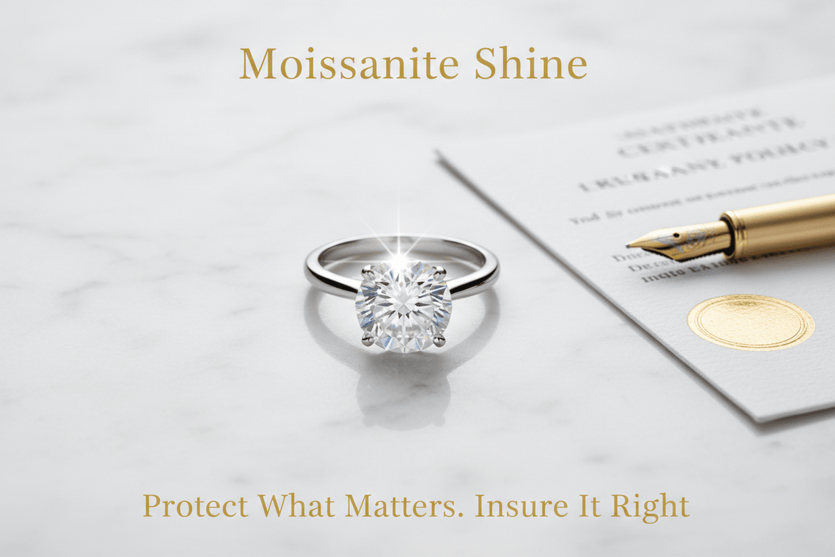 How to Insure Your Moissanite Ring: The Complete Step-by-Step Guide - Moissanite Shine