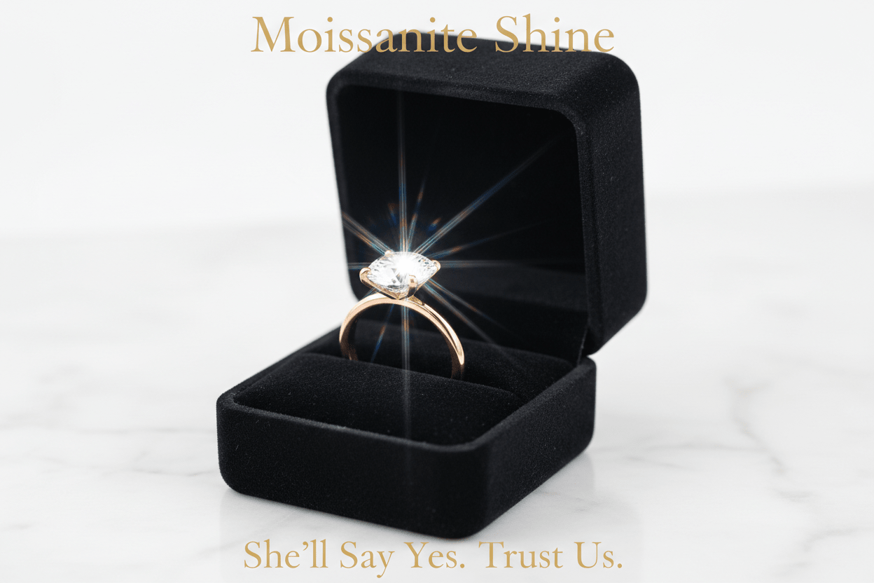 How to Pick a Moissanite Ring She'll Love (Without Asking Her) - Moissanite Shine