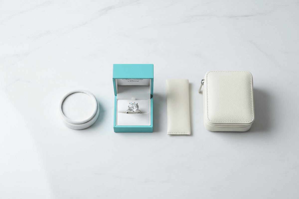 How to Store Moissanite Jewelry Long-Term: The Complete Guide - Moissanite Shine