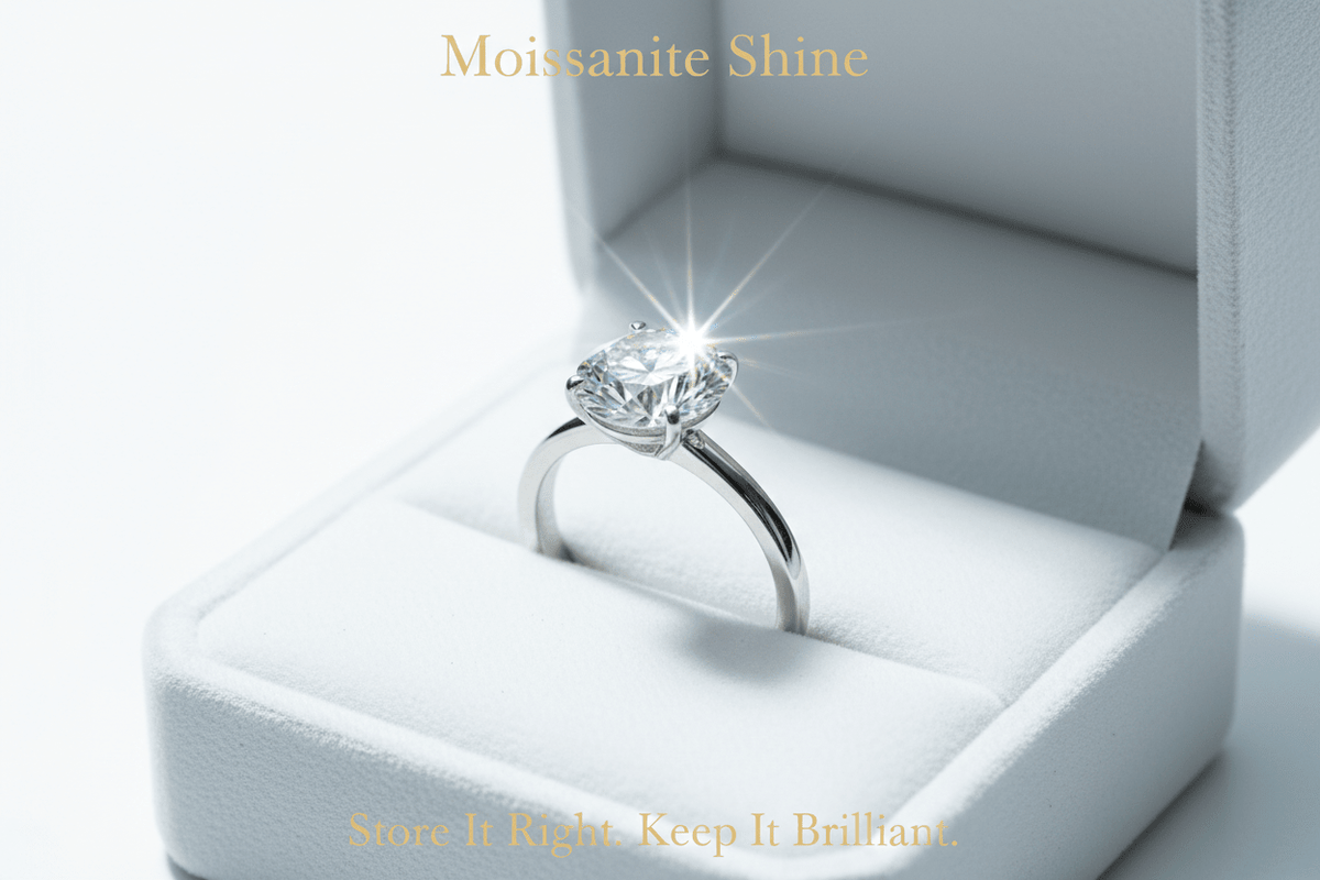 How to Store Moissanite Jewelry Safely: The Complete Guide - Moissanite Shine