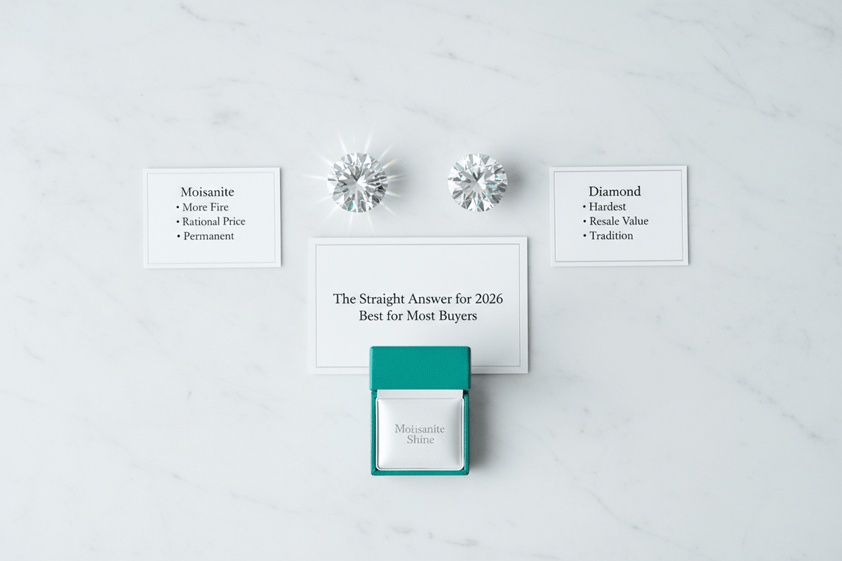 Is Moissanite a Good Diamond Alternative? The Straight Answer for 2026 - Moissanite Shine