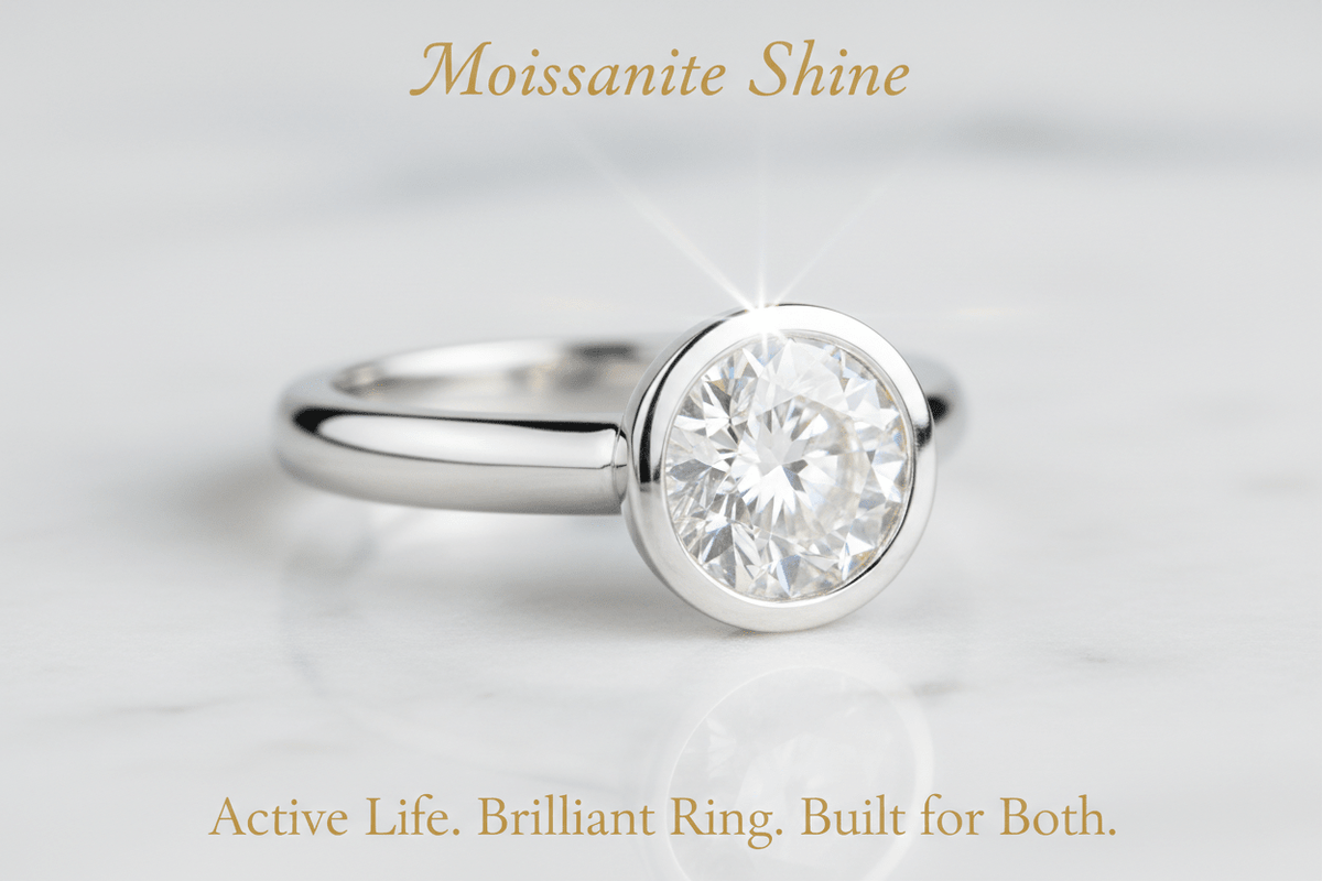 Is Moissanite Good for Someone with an Active Lifestyle? The Complete Guide - Moissanite Shine