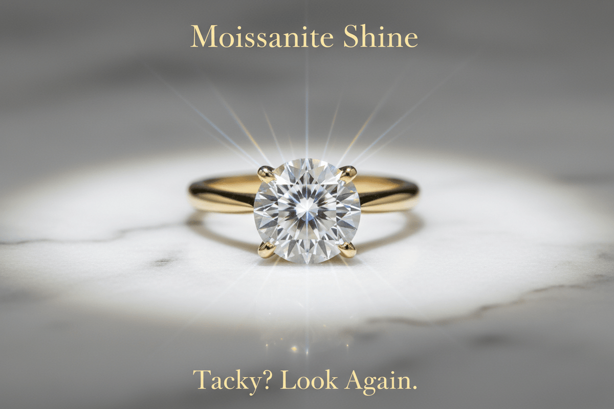 Is Moissanite Tacky or Cheap-Looking? The Definitive Answer - Moissanite Shine