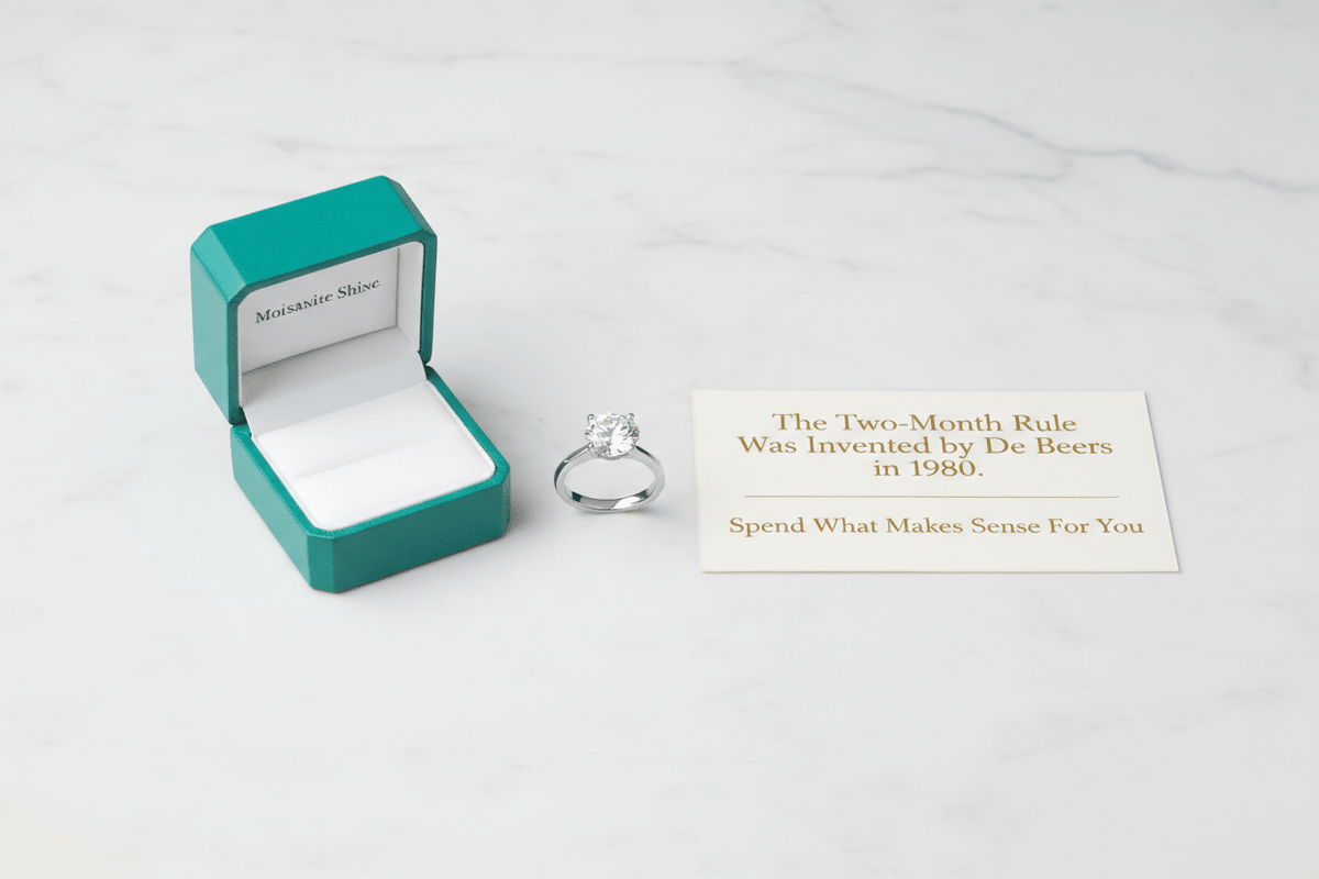 Is the Two-Month Salary Rule Real? The Honest Answer - Moissanite Shine