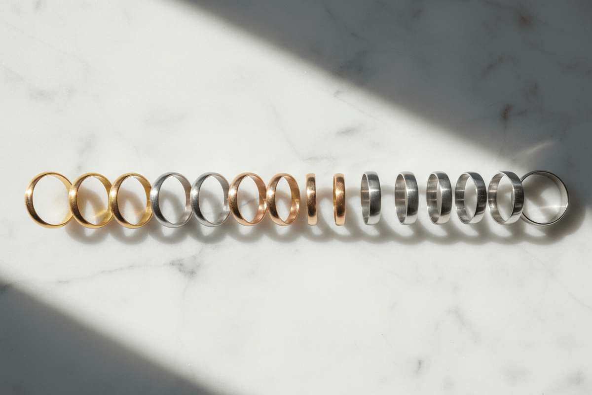 Jewelry Metals Explained: Gold, Platinum, Silver & Plating — The Complete 2026 Guide - Moissanite Shine