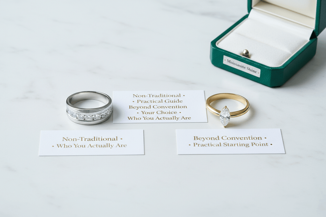 LGBTQ+ Wedding Rings: A Non-Traditional Engagement and Wedding Band Guide - Moissanite Shine