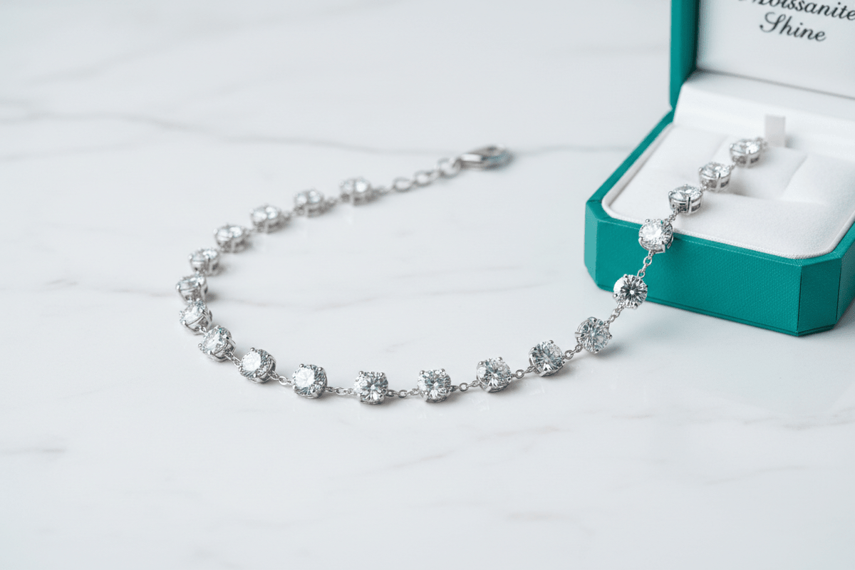 Moissanite Anklet: The Complete Guide - Moissanite Shine