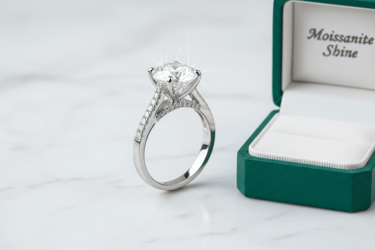 Moissanite Cathedral Setting: The Complete Guide - Moissanite Shine