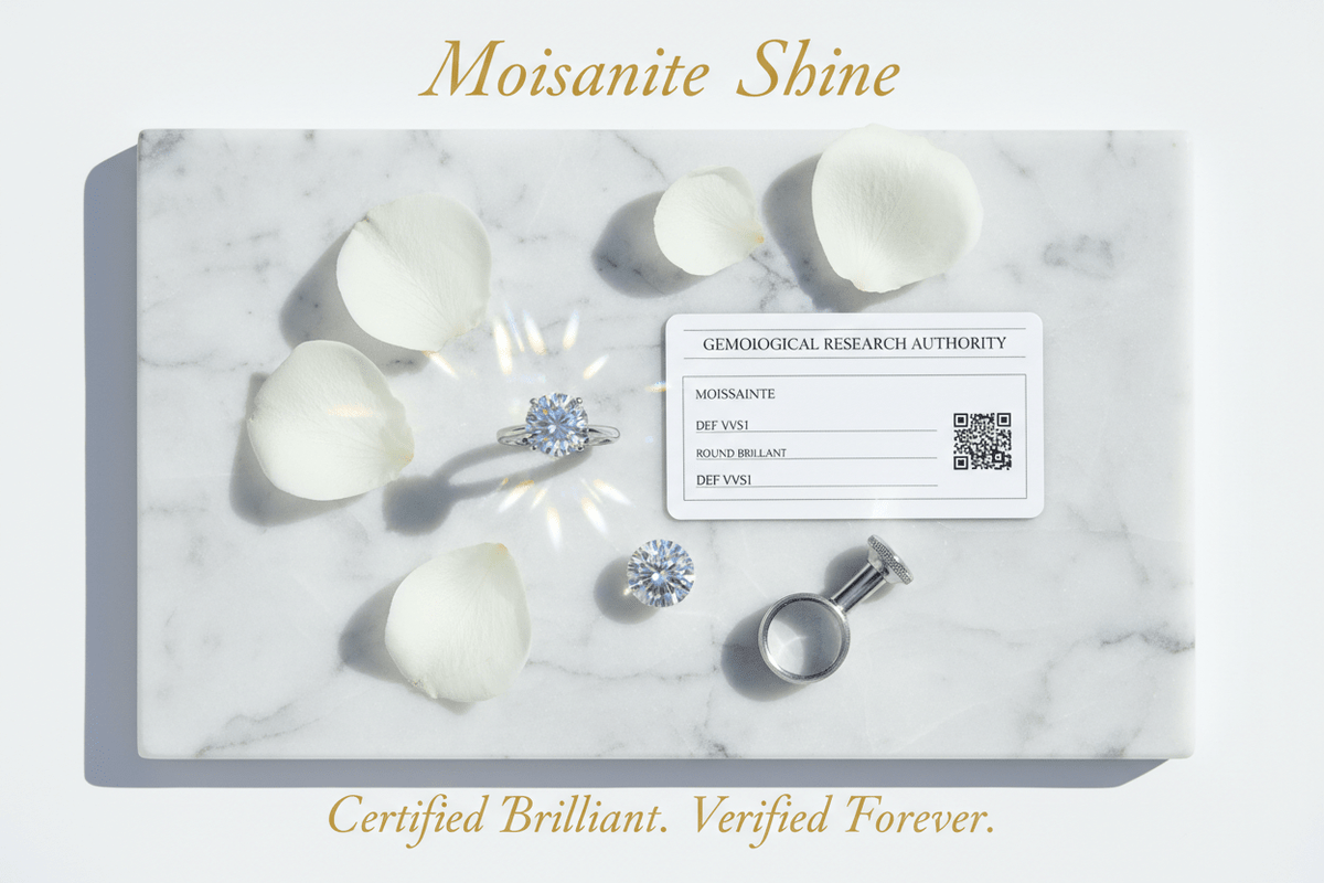 Moissanite Certification Comparison: GRA vs GIA vs IGI — Which Certificate Matters? - Moissanite Shine