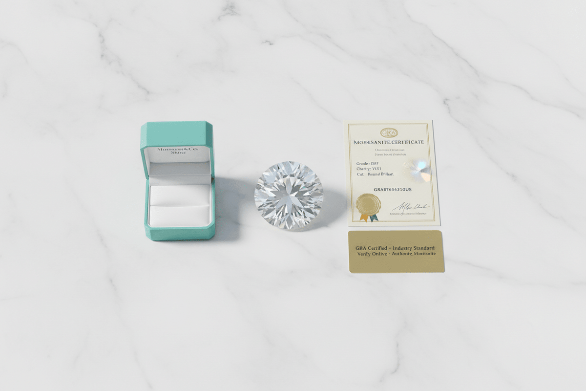 Moissanite Certification Guide: GIA vs. GRA vs. IGI Explained - Moissanite Shine