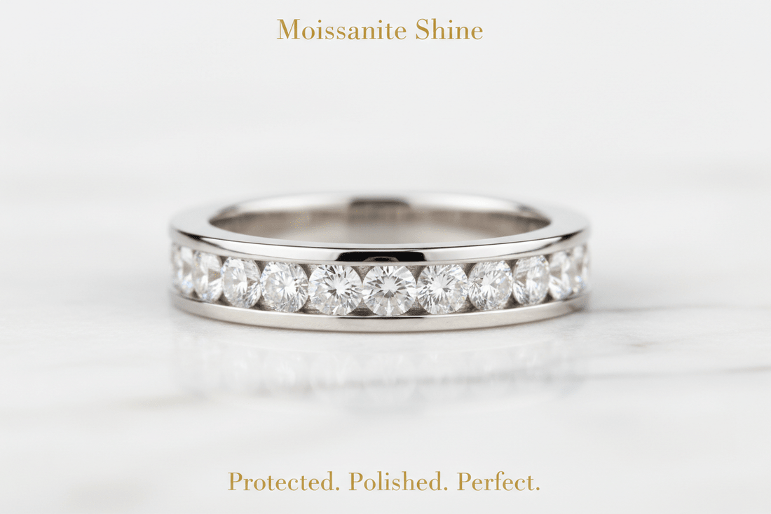 Moissanite Channel Setting: The Complete Guide to a Sleek and Secure Design - Moissanite Shine