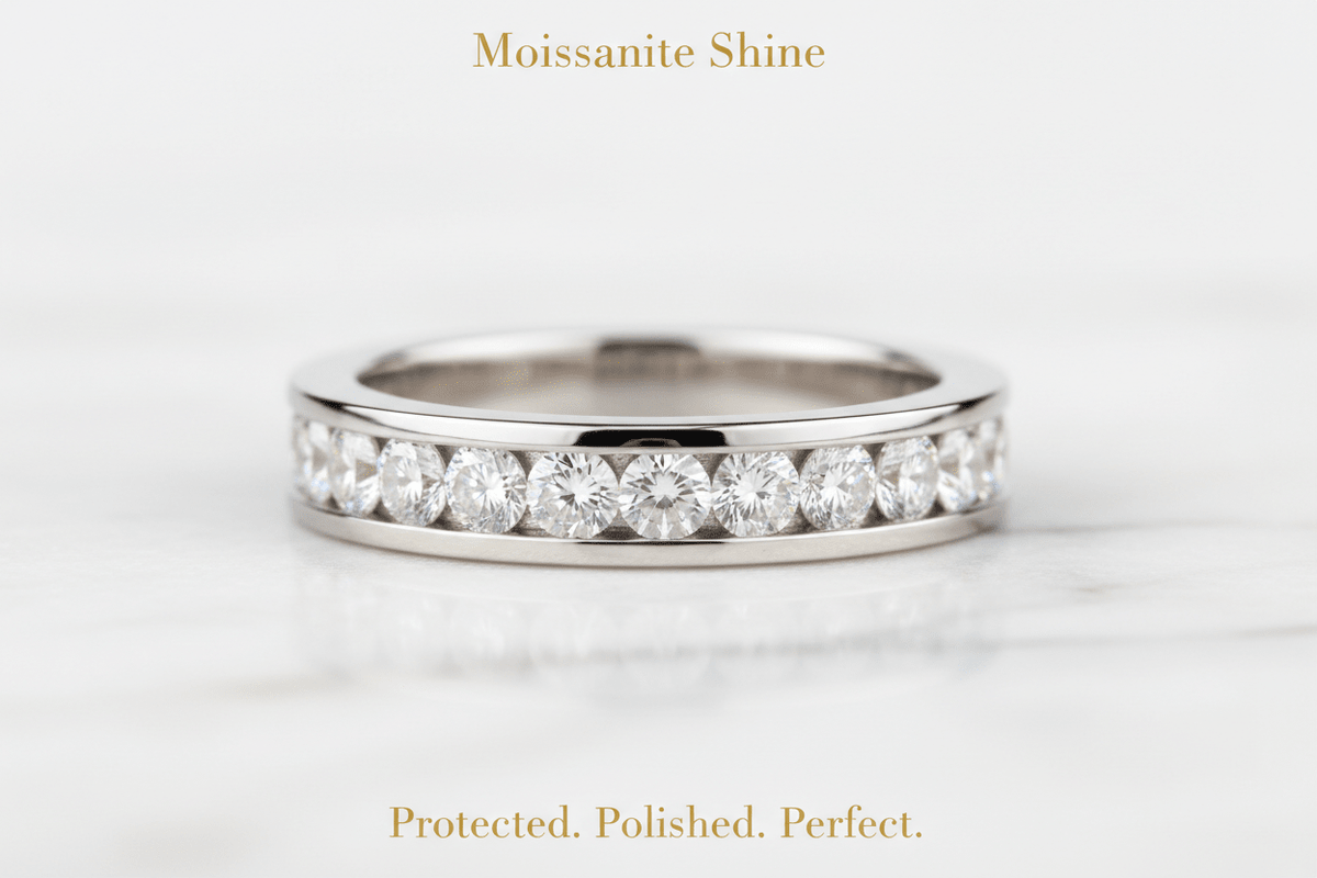 Moissanite Channel Setting: The Complete Guide to a Sleek and Secure Design - Moissanite Shine