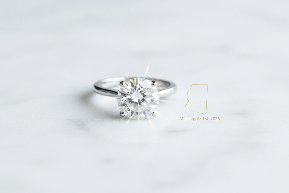 Moissanite Engagement Rings in Mississippi: The Complete Buying Guide - Moissanite Shine