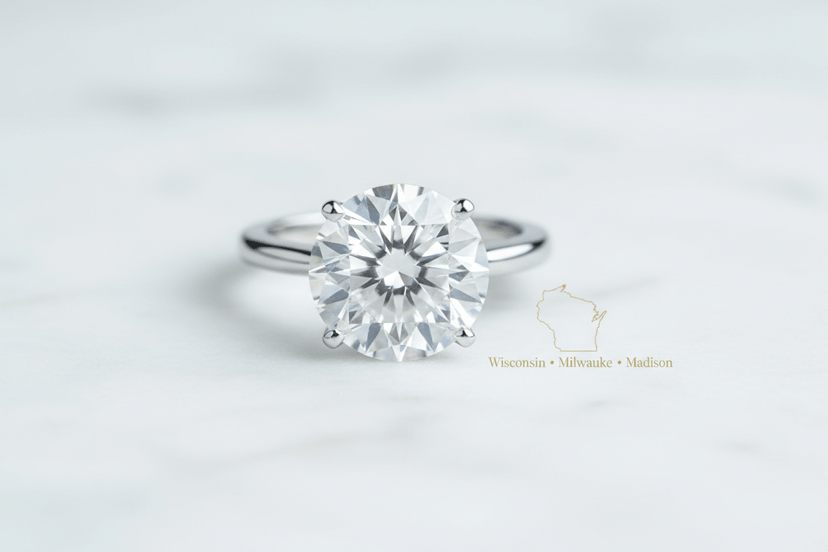 Moissanite Engagement Rings in Rhode Island: The Complete Buying Guide - Moissanite Shine