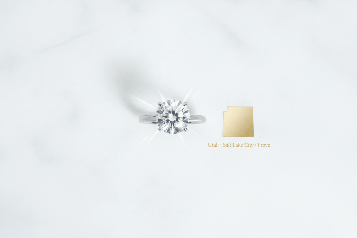 Moissanite Engagement Rings in Utah: The Complete Buying Guide - Moissanite Shine