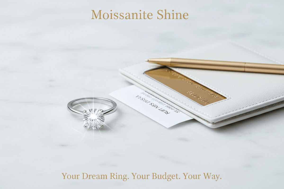 Moissanite Financing & Payment Options: How to Budget for Your Engagement Ring - Moissanite Shine
