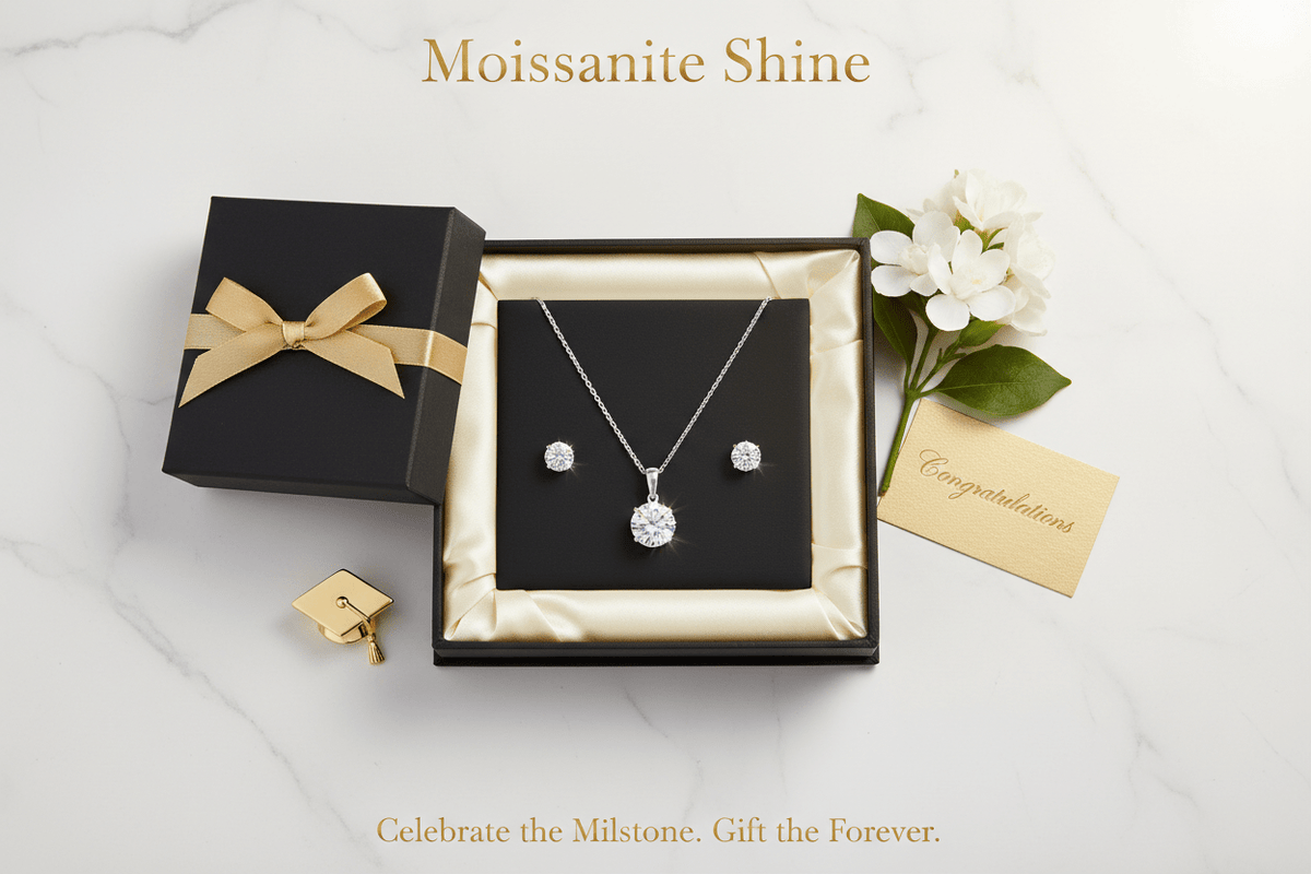 Moissanite for Graduation: The Complete Fine Jewelry Gift Guide 2026 - Moissanite Shine