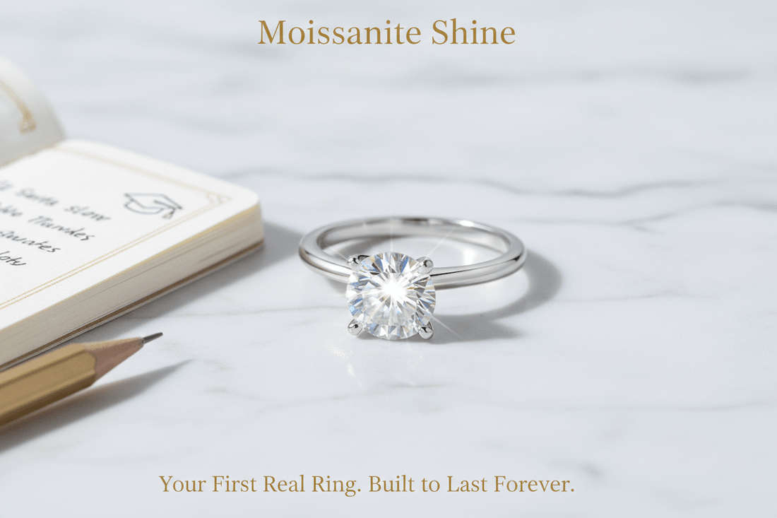 Moissanite for the College Student: First Fine Jewelry That Actually Lasts - Moissanite Shine