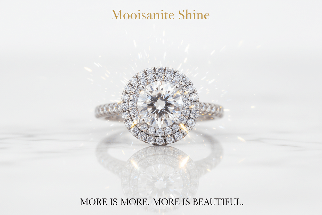 Moissanite for the Maximalist: More Is More, and More Is Beautiful - Moissanite Shine
