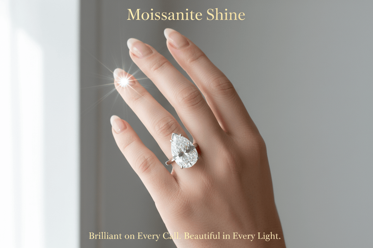 Moissanite for the Remote Worker: The Ring That Works From Anywhere - Moissanite Shine