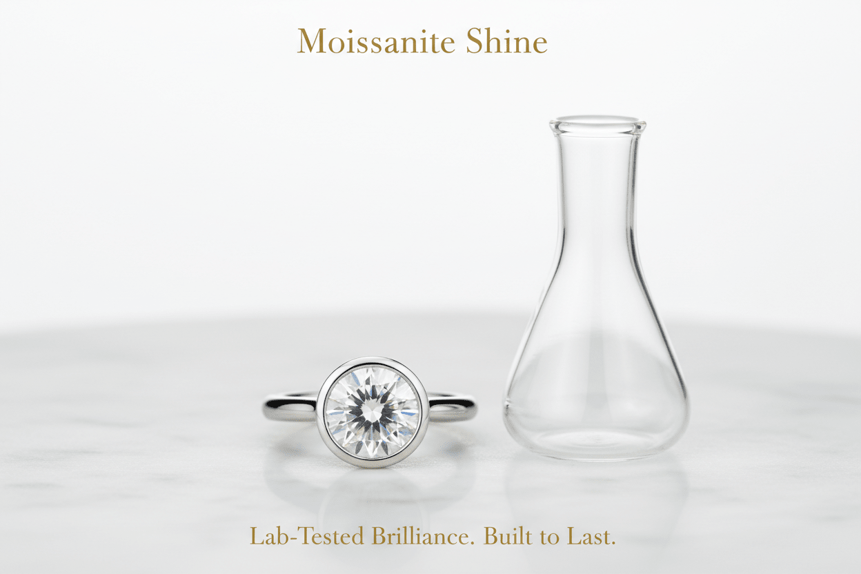 Moissanite for the Scientist & Lab Worker: The Ring That Survives the Lab - Moissanite Shine
