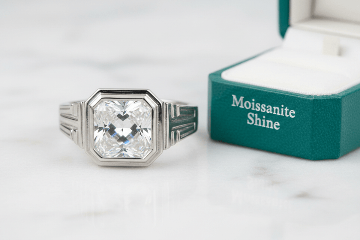 Moissanite Geometric Ring: The Complete Guide - Moissanite Shine