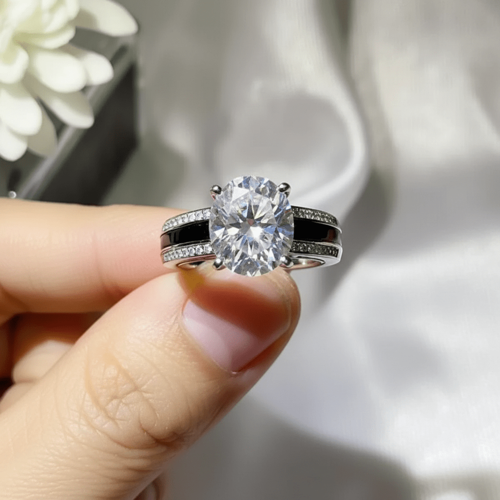 Moissanite Hair Pins & Combs: Bridal Hair Jewelry Guide - Moissanite Shine