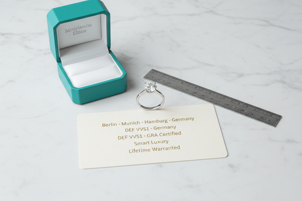 Moissanite in Berlin & Germany: The Engineering Nation's Buyer's Guide to Smart Luxury - Moissanite Shine