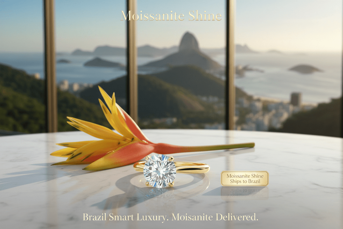 Moissanite in Brazil: The Complete Buyer's Guide 2026 - Moissanite Shine