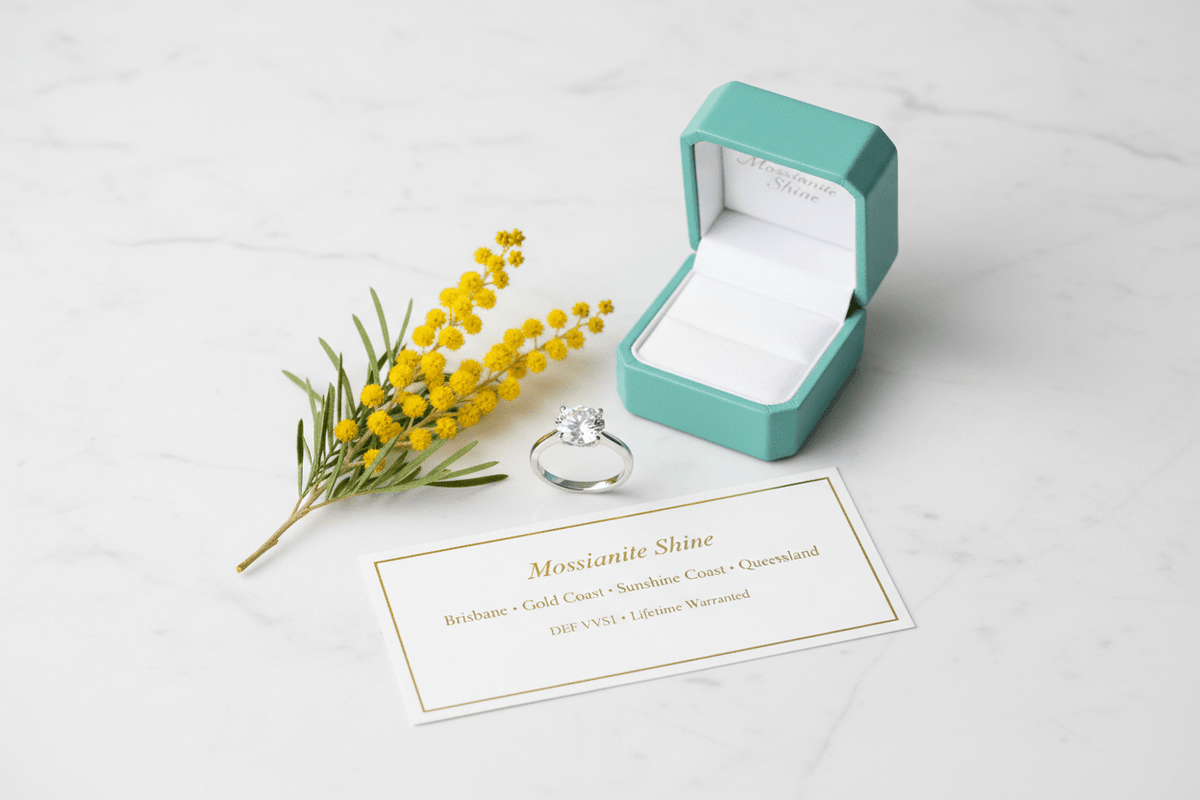 Moissanite in Brisbane & Queensland: The Sunshine State Buyer's Guide to Smart Luxury - Moissanite Shine
