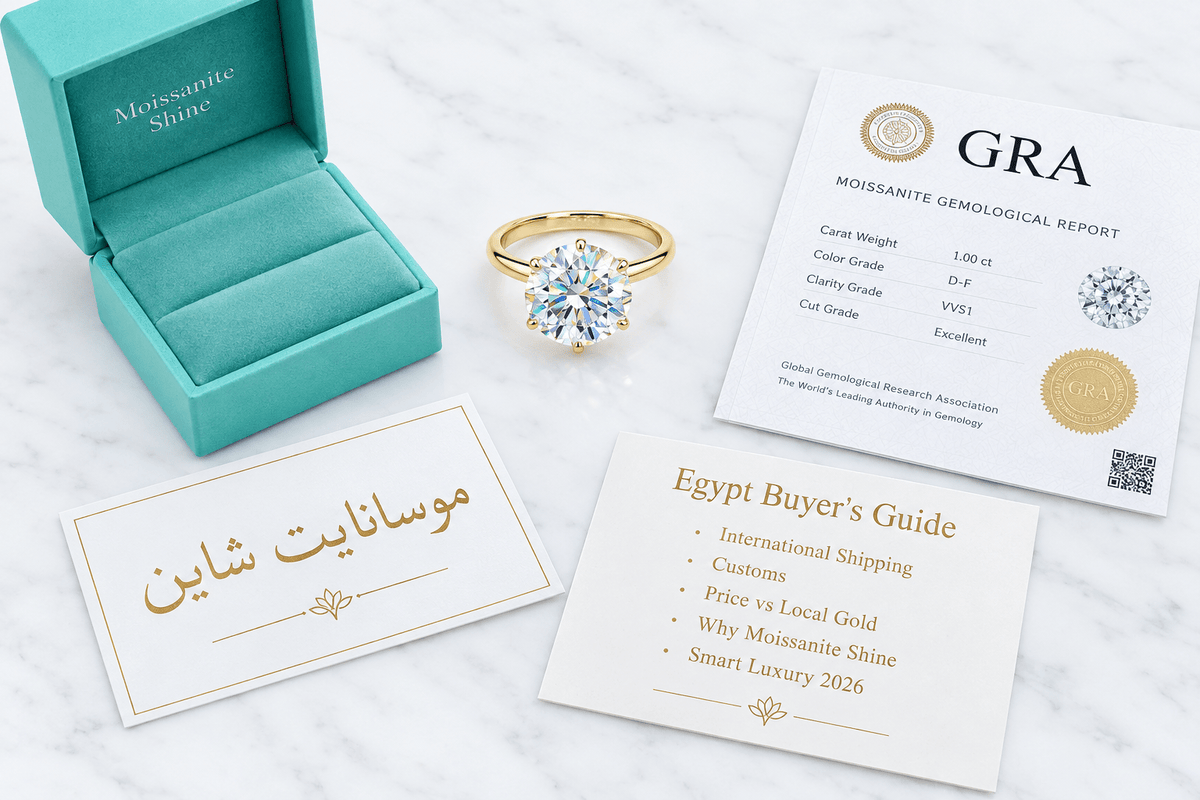 Moissanite in Egypt: The Smart Luxury Buyer's Guide - Moissanite Shine