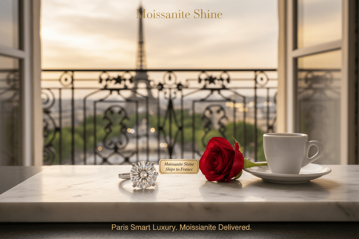 Moissanite in France: The Complete Buyer's Guide 2026 - Moissanite Shine