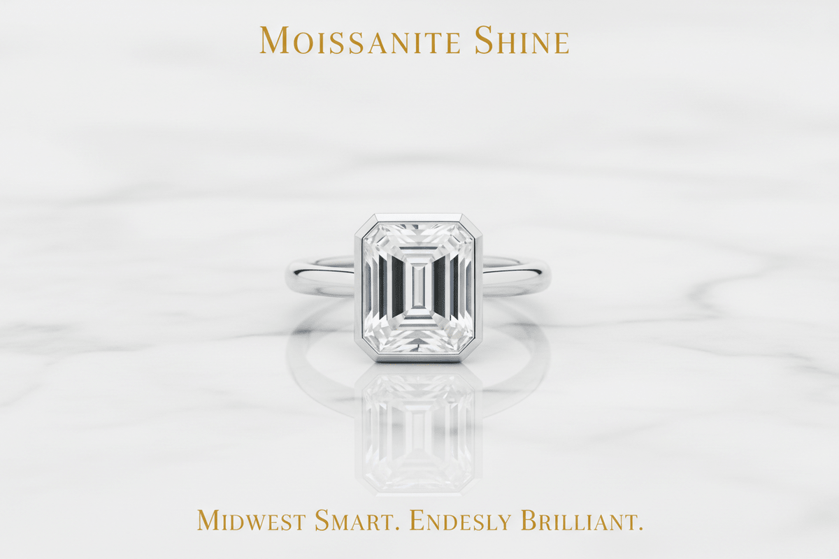 Moissanite in Iowa & Des Moines: The Hawkeye State's Guide to Smart Luxury - Moissanite Shine