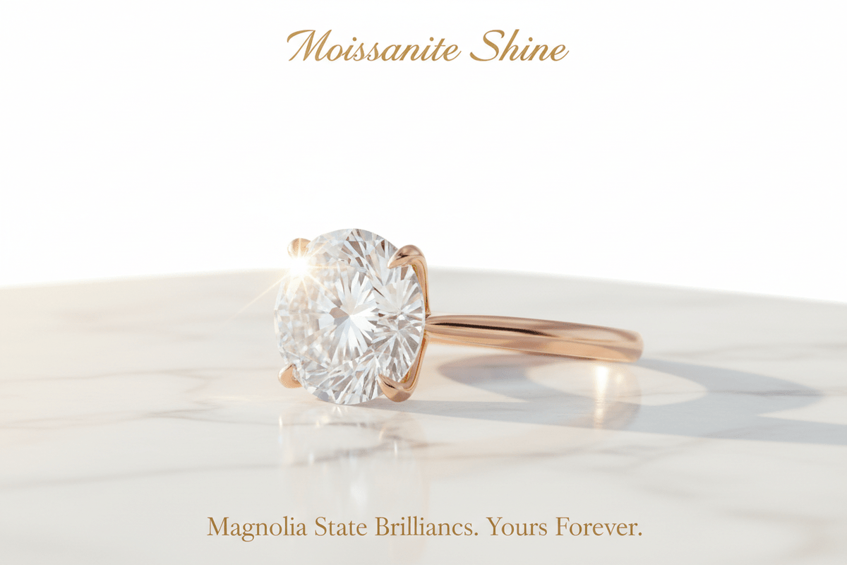 Moissanite in Mississippi & Jackson: The Magnolia State's Guide to Smart Luxury - Moissanite Shine