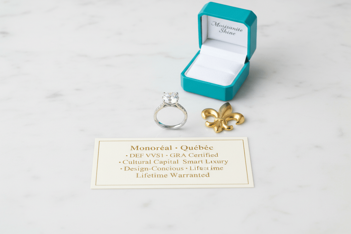 Moissanite in Montreal & Quebec: The Cultural Capital's Buyer's Guide to Smart Luxury - Moissanite Shine